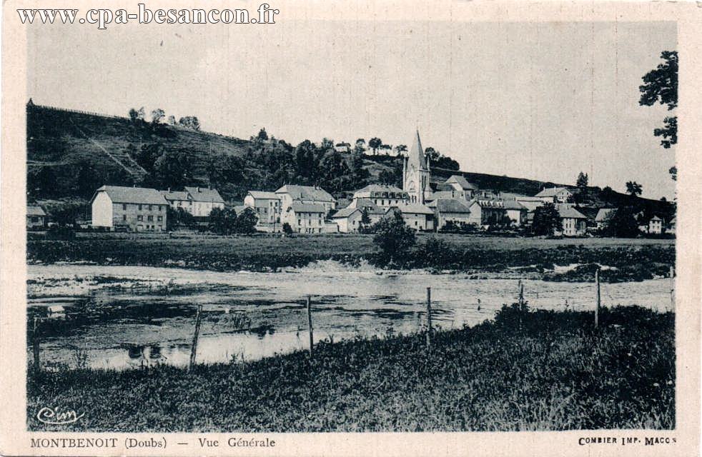 MONTBENOIT (Doubs) - Vue Générale